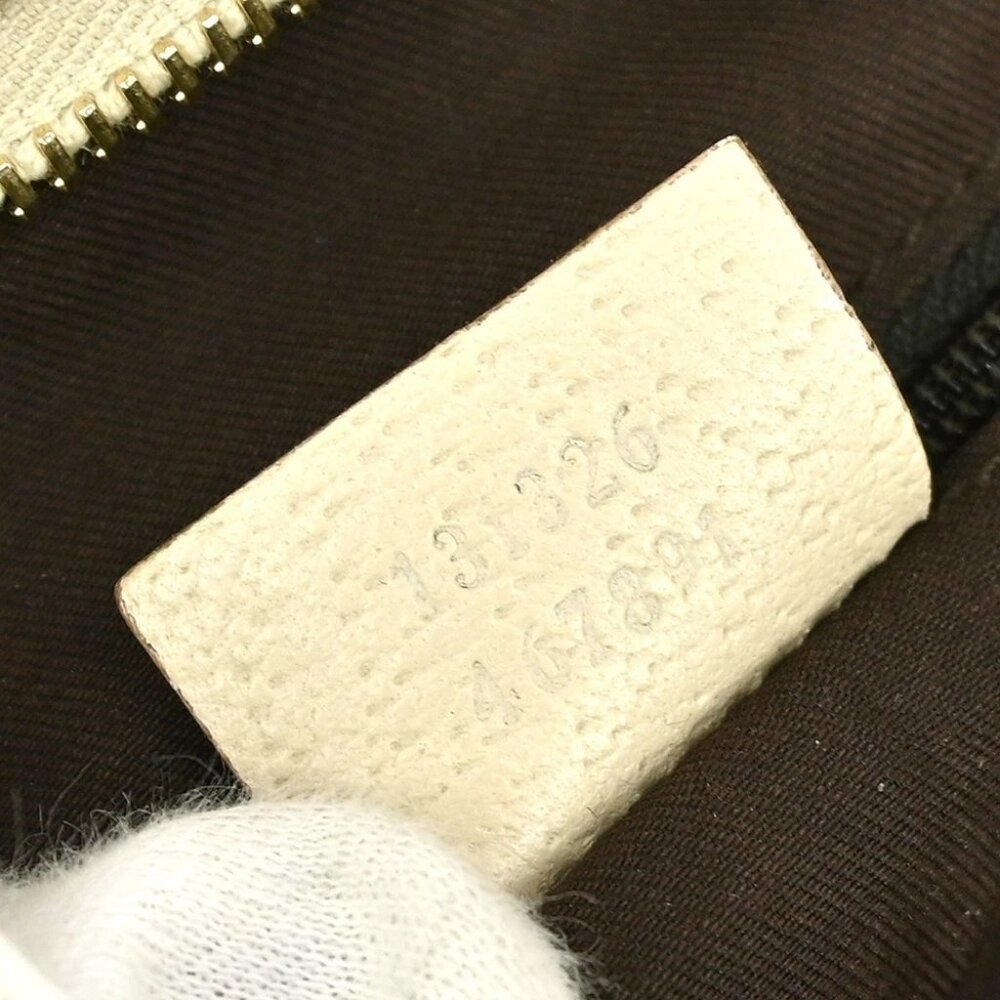 Gucci Beige Canvas GG Shoulder Bag 131326 467891 NQ03675 BNN07 - Picture 7 of 8